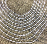 6mm Clear Quartz Bead | Fashion Jewellery Outlet | Fashion Jewellery Outlet