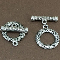 8 Sets of Tibetan Pattern Jewelry Toggle | Fashion Jewellery Outlet | Fashion Jewellery Outlet