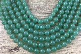 10 mm Light Green Jade Bead | Fashion Jewellery Outlet | Fashion Jewellery Outlet