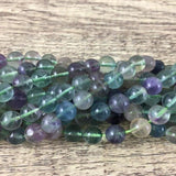 10mm Fluorite Bead | Fashion Jewellery Outlet | Fashion Jewellery Outlet