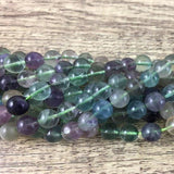 8mm Fluorite Bead | Fashion Jewellery Outlet | Fashion Jewellery Outlet