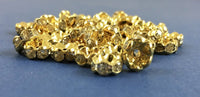 10mm CZ Roundels Gold Plated | Fashion Jewellery Outlet | Fashion Jewellery Outlet