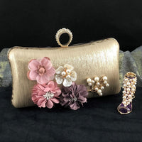 Gold Wedding Clutch | Fashion Jewellery Outlet | Fashion Jewellery Outlet