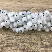 White Evil Eye Bead | Fashion Jewellery Outlet | Fashion Jewellery Outlet