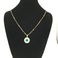 18 inch Finished Rhodium Ball Chain | Fashion Jewellery Outlet | Fashion Jewellery Outlet