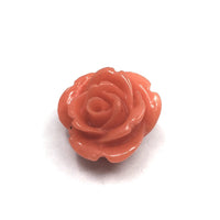 Rose Flower Resin Bead, Pack of 10 | Fashion Jewellery Outlet | Fashion Jewellery Outlet