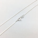 Sterling Silver Box Chain 16 and 18 inch | Fashion Jewellery Outlet | Fashion Jewellery Outlet