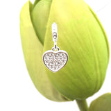 Gold/Silver Plated Flat Heart Charm | Fashion Jewellery Outlet | Fashion Jewellery Outlet