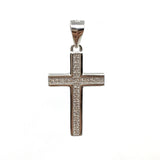 Sterling Silver CZ Cross | Fashion Jewellery Outlet | Fashion Jewellery Outlet