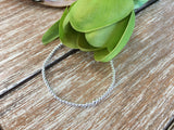 2.5mm and 3mm Sterling Silver Stretchy Bracelet | Fashion Jewellery Ou | Fashion Jewellery Outlet