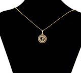 Gold Om Pendant, 18K Gold Pendant | Fashion Jewellery Outlet