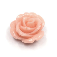 Rose Flower Resin Bead, Pack of 10 | Fashion Jewellery Outlet | Fashion Jewellery Outlet