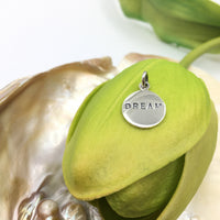 Sterling Silver Dream Round Charm | Fashion Jewellery Outlet | Fashion Jewellery Outlet