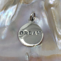 Sterling Silver Dream Round Charm | Fashion Jewellery Outlet | Fashion Jewellery Outlet