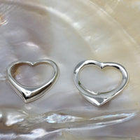 Sterling Silver Sharp Heart Bead | Fashion Jewellery Outlet | Fashion Jewellery Outlet