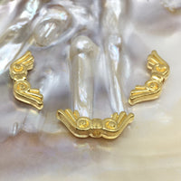 Wings Bead, 3D wing Bead, Gold Wings bead, Beads | Fashion Jewellery Outlet | Fashion Jewellery Outlet