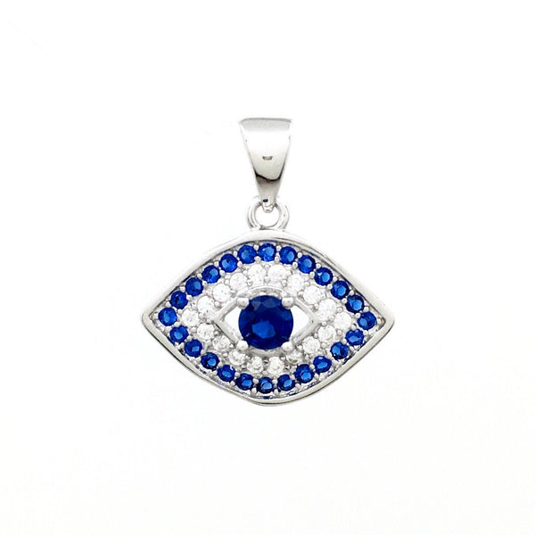 Sterling silver Evil Eye Shaped | Fashion Jewellery Outlet | Fashion Jewellery Outlet