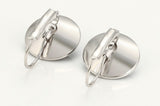 Rhodium Plated Silver Night Crystal Earrings | Fashion Jewellery Outlet | Fashion Jewellery Outlet