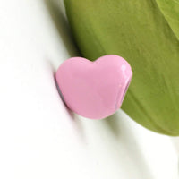 Stainless Steel Heart Bead with Red & Pink Enamel | Fashion Jewellery Outlet | Fashion Jewellery Outlet