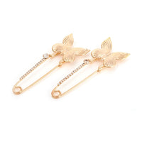 Gold plated Butterfly Brooch | Fashion Jewellery Outlet | Fashion Jewellery Outlet