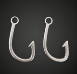 Stainless Steel Fish Hook Charm | Fashion Jewellery Outlet | Fashion Jewellery Outlet