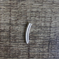 Sterling Silver Tube Beads | Fashion Jewellery Outlet | Fashion Jewellery Outlet