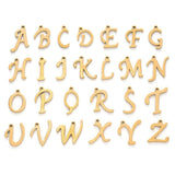 Stainless Steel Letter Charms | Fashion Jewellery Outlet | Fashion Jewellery Outlet