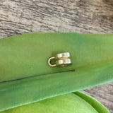 Brass Dull Gold Charm Hanger | Fashion Jewellery Outlet | Fashion Jewellery Outlet
