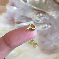 Brass Dull Gold Charm Hanger | Fashion Jewellery Outlet | Fashion Jewellery Outlet