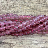 Strawberry Quartz Beads | Fashion Jewellery Outlet | Fashion Jewellery Outlet