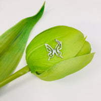 Sterling Silver Dainty Butterfly Charm | Fashion Jewellery Outlet | Fashion Jewellery Outlet