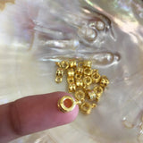 Alloy Gold Charm Hanger  | Fashion Jewellery Outlet | Fashion Jewellery Outlet