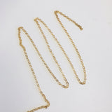 Alloy Dull Rose gold Link Chain | Fashion Jewellery Outlet | Fashion Jewellery Outlet