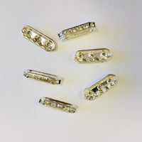 Gold, Gunmetal, Silver Bracelet Spacer Bars | Fashion Jewellery Outlet | Fashion Jewellery Outlet