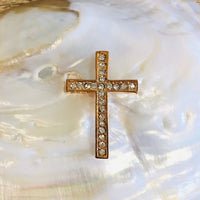 Gold/ Rose Gold/ Silver Cross Connector | Fashion Jewellery Outlet | Fashion Jewellery Outlet