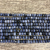 Greyish Blue Sapphire Beads | Fashion Jewellery Outlet | Fashion Jewellery Outlet