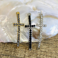 Gold/ Rhodium Cross Connectors | Fashion Jewellery Outlet | Fashion Jewellery Outlet