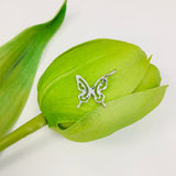 Sterling Silver Dainty Butterfly Charm | Fashion Jewellery Outlet | Fashion Jewellery Outlet