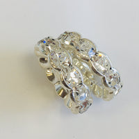 Curved Daisy Silver Spacer Beads | Fashion Jewellery Outet | Fashion Jewellery Outlet
