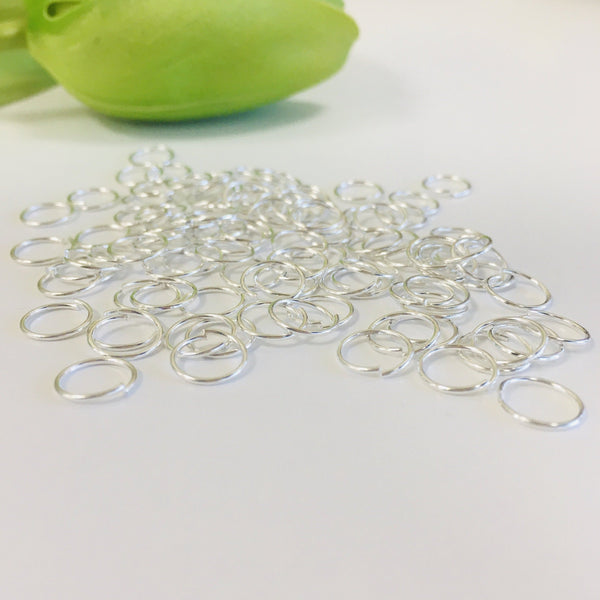 8mm, 10mm, 12mm Alloy Jump Rings | Fashion Jewellery Outlet | Fashion Jewellery Outlet