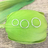 8mm, 10mm, 12mm Alloy Jump Rings | Fashion Jewellery Outlet | Fashion Jewellery Outlet