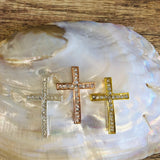Gold/ Rose Gold/ Silver Cross Connector | Fashion Jewellery Outlet | Fashion Jewellery Outlet
