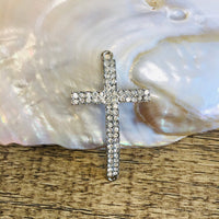 Gold/ Silver Cross Connector | Fashion Jewellery Outlet | Fashion Jewellery Outlet