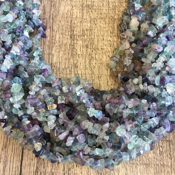 Fluorite Chips Beads | Fashion Jewellery Outlet | Fashion Jewellery Outlet