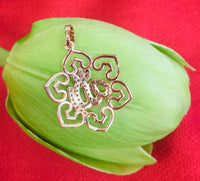 Allah Flower Pendant | Fashion Jewellery Outlet | Fashion Jewellery Outlet