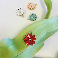 Double Layer Daisy Charms | Fashion Jewellery Outlet | Fashion Jewellery Outlet