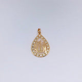 Allah Tear Drop Pendant | Fashion Jewellery Outlet | Fashion Jewellery Outlet