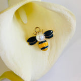  Enamel Bumble Bee Pendant | Fashion Jewellery Outlet | Fashion Jewellery Outlet