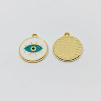 Alloy Enamel Evil Eye Charms | Fashion Jewellery Outlet | Fashion Jewellery Outlet
