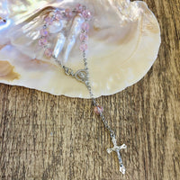 Mini Glass Bead Rosary | Fashion Jewellery Outlet | Fashion Jewellery Outlet